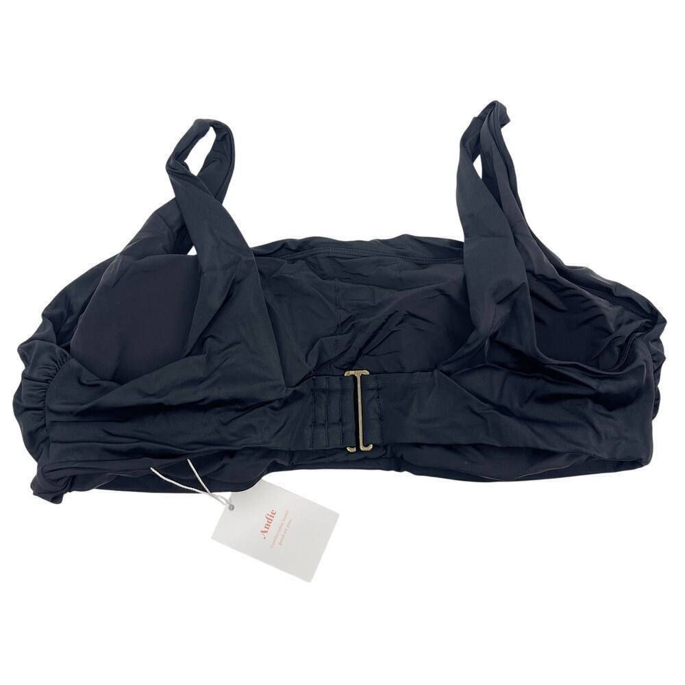 Andie Swim The Rye Bikini Top in Black Plus Size XXXL NEW with tags! - Picture 7 of 7